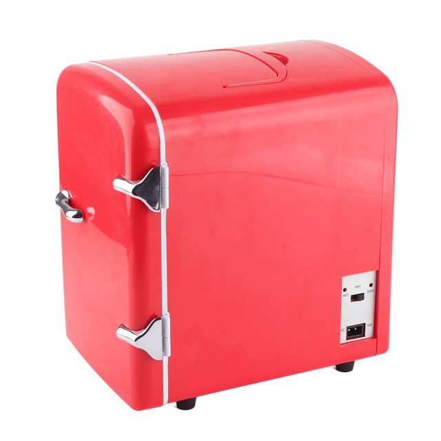 Mini Fridge 4L Portable Refrigerator Dormitory Picnic Camping Portable  Cooler DC12V Car Plug for Skin Care